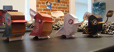 Cute Paper Birdies Cute Paper Birdies