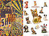 Carnival Chalkware Figures