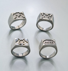 Space Invader Rings Space Invader Rings