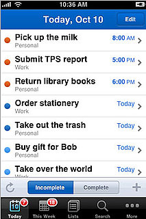 Remember the Milk For iPhone