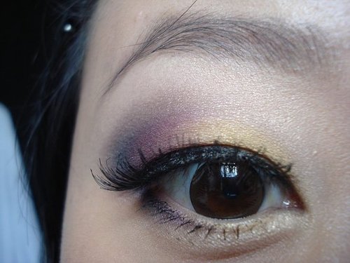 Look of the day - Purple and Gold