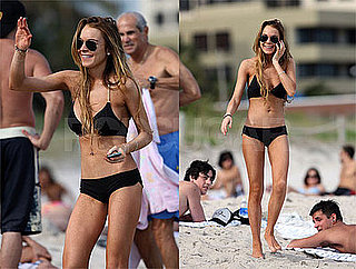 Lindsay Lohan Bikini Photos in Miami New Year's Eve