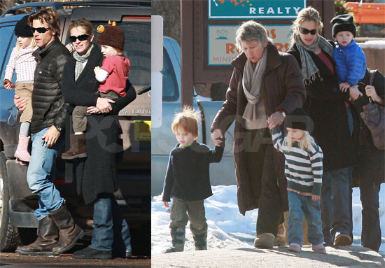Julia Roberts and Family 01/05/09