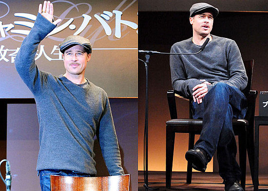 Brad Pitt In Tokyo 01/28/09