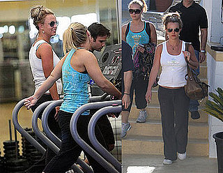 Britney Works It Out, Sam Still Stays Away