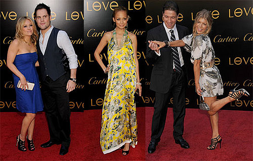Photos of Celebrities at Cartier Love Charity Bracelet Launch