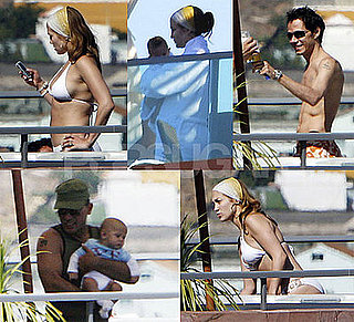 Jennifer Lopez Bikini Photos With Babies And Marc in Spain
