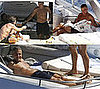 Shirtless Photos Of George Clooney Boating With Friends in Italy