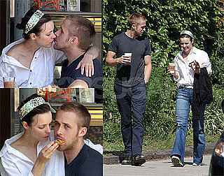 OMG! Ryan Gosling and Rachel McAdams Kissing at Lunch! 