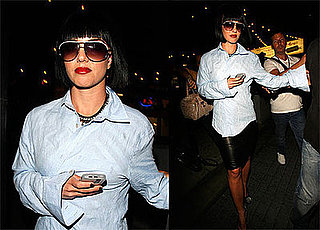 Photos of Britney Spears in a Wig Leaving Video Shoot in LA, Simon Cowell Talks About Britney on X Factor