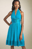 Love it or hate it?? #111 (Maggy Blue Silk Chiffon Halter Dress)