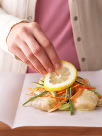 Fast & Easy Dinner: Shrimp and Scallops en Papillote Fast & Easy Dinner: Shrimp and Scallops en Papillote