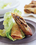 Mushroom Spring Rolls with Creamy Ginger Sauce Mushroom Spring Rolls with Creamy Ginger Sauce
