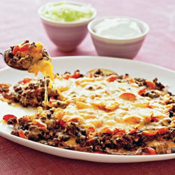 Fast & Easy Dinner: Nacho Spuds Fast & Easy Dinner: Nacho Spuds
