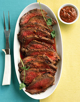 Sunday Dinner: Harissa-Crusted Tri-Tip Roast Sunday Dinner: Harissa-Crusted Tri-Tip Roast