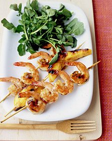 Sunday Dinner: Rum Glazed Shrimp