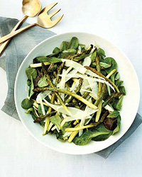 Spring Lettuce Salad with Roasted Asparagus Spring Lettuce Salad with Roasted Asparagus