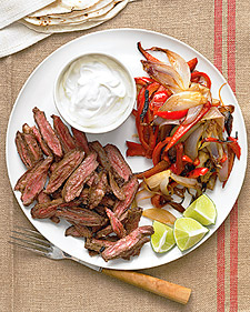 Seared Steak Fajitas Seared Steak Fajitas
