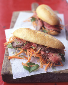 Vietnamese Steak Sandwiches Vietnamese Steak Sandwiches