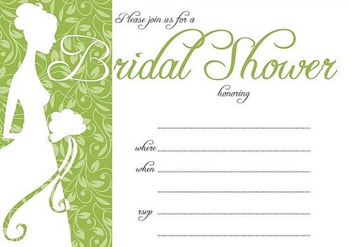 Come Party With Me: Bridal Shower — Invite