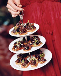 Eggplant Caponata Crostini Eggplant Caponata Crostini