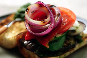 Monday's Leftovers: Grilled Veggie Panini