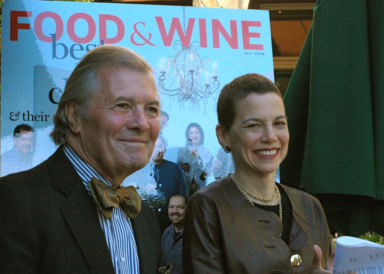 Jacques Pepin and Dana Corwin hosted a party in honor of the CIA's top ten students. At the party I caught up with Gail Simmons. Jacques Pepin and Dana Corwin hosted a party in honor of the CIA's top ten students. At the party I caught up with Gail Simmons.