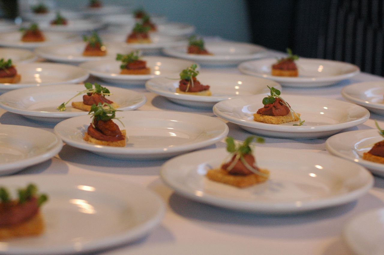 Chicken liver terrine. Chicken liver terrine.