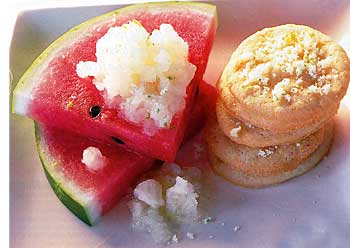 Lime Ice on Watermelon Lime Ice on Watermelon