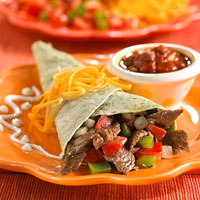Fast & Easy Dinner: Fajita Roll-Ups Fast & Easy Dinner: Fajita Roll-Ups
