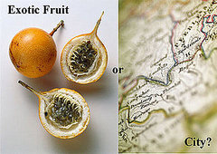 Exotic Fruit or City? Exotic Fruit or City?