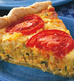 Fast & Easy Dinner: Curried Tuna Quiche