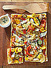 Fast & Easy Dinner: Roasted Squash and Pepper Tart
