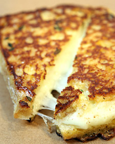 Grilled Mozzarella Sandwiches Grilled Mozzarella Sandwiches