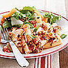 Fast & Easy Dinner: Baked Pasta With Sausage, Tomatoes, and Cheese