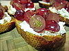 Killer App: Grape Goat Cheese Crostini