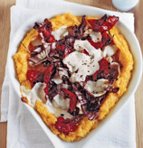 Fast & Easy Dinner: Deep-Dish Polenta Pizza Fast & Easy Dinner: Deep-Dish Polenta Pizza
