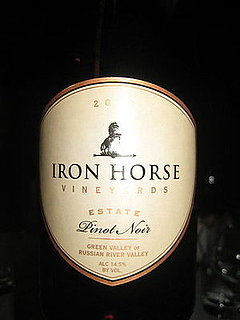 Happy Hour: 2006 Iron Horse Estate Pinot Noir