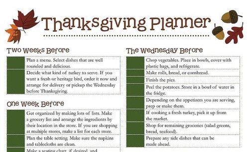 Download Our Thanksgiving Planner!