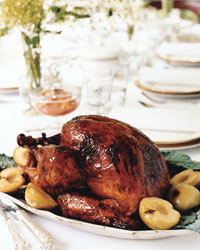 Slow-Smoked Turkey With Cane Syrup-Coffee Glaze Slow-Smoked Turkey With Cane Syrup-Coffee Glaze