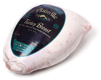 Roasted Turkey Breast With Corn Bread-Sage Stuffing and Brandy Gravy Roasted Turkey Breast With Corn Bread-Sage Stuffing and Brandy Gravy