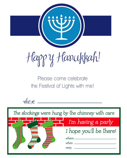 Download Our Free Holiday Invites! Download Our Free Holiday Invites!