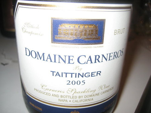Happy Hour: Domaine Carneros  Brut 2005