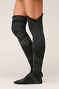 Free People  > We The Free Snaps & Studs Over The Knee Socks ($58)