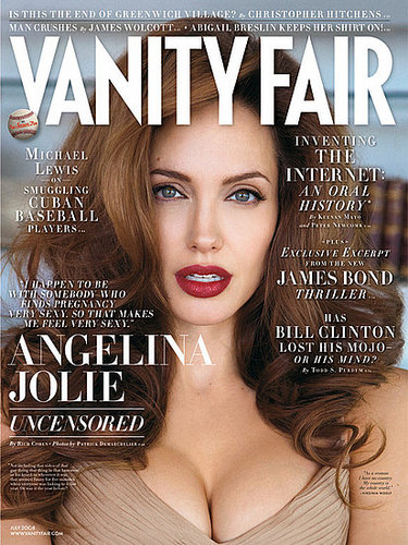 Angelina, Pregnant and GORGEOUS on the Cover of Vanity Fair!