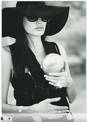More Gorgeous Photo's taken by Brad of Angelina for W!