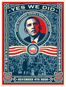 Shepard Fairey Obama Victory Poster!!!! NOW AVAILABLE!!
