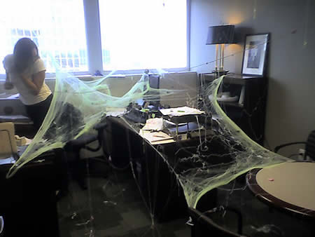 Haunted office. Haunted office.