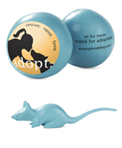 Planet Dog Adopt. Mouse and Adopt. Ball