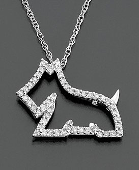 Diamond Dog Pendant Diamond Dog Pendant